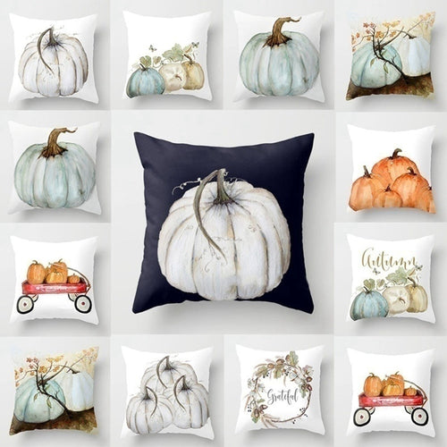 1PC 17 Inch Halloween Watercolor Pumpkin
