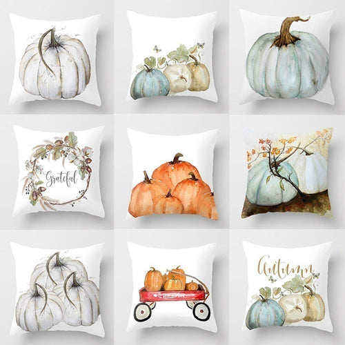 1PC 17 Inch Halloween Watercolor Pumpkin