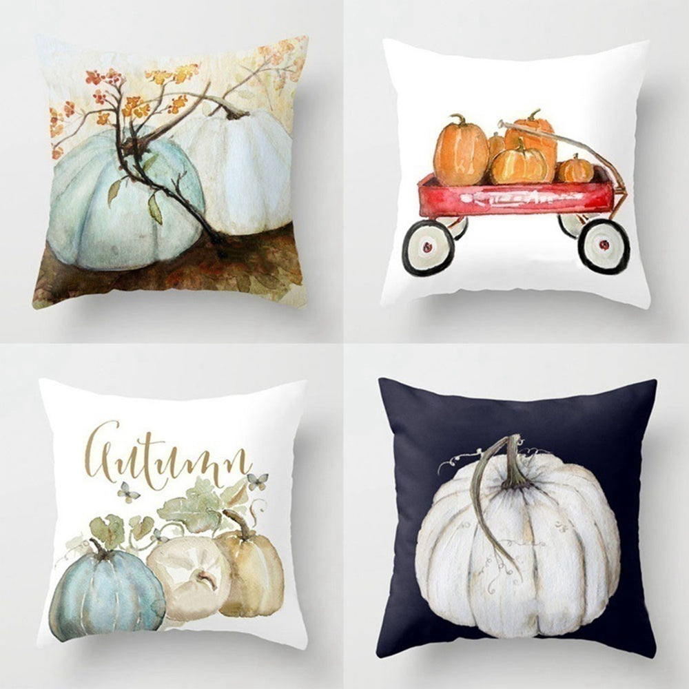 1PC 17 Inch Halloween Watercolor Pumpkin