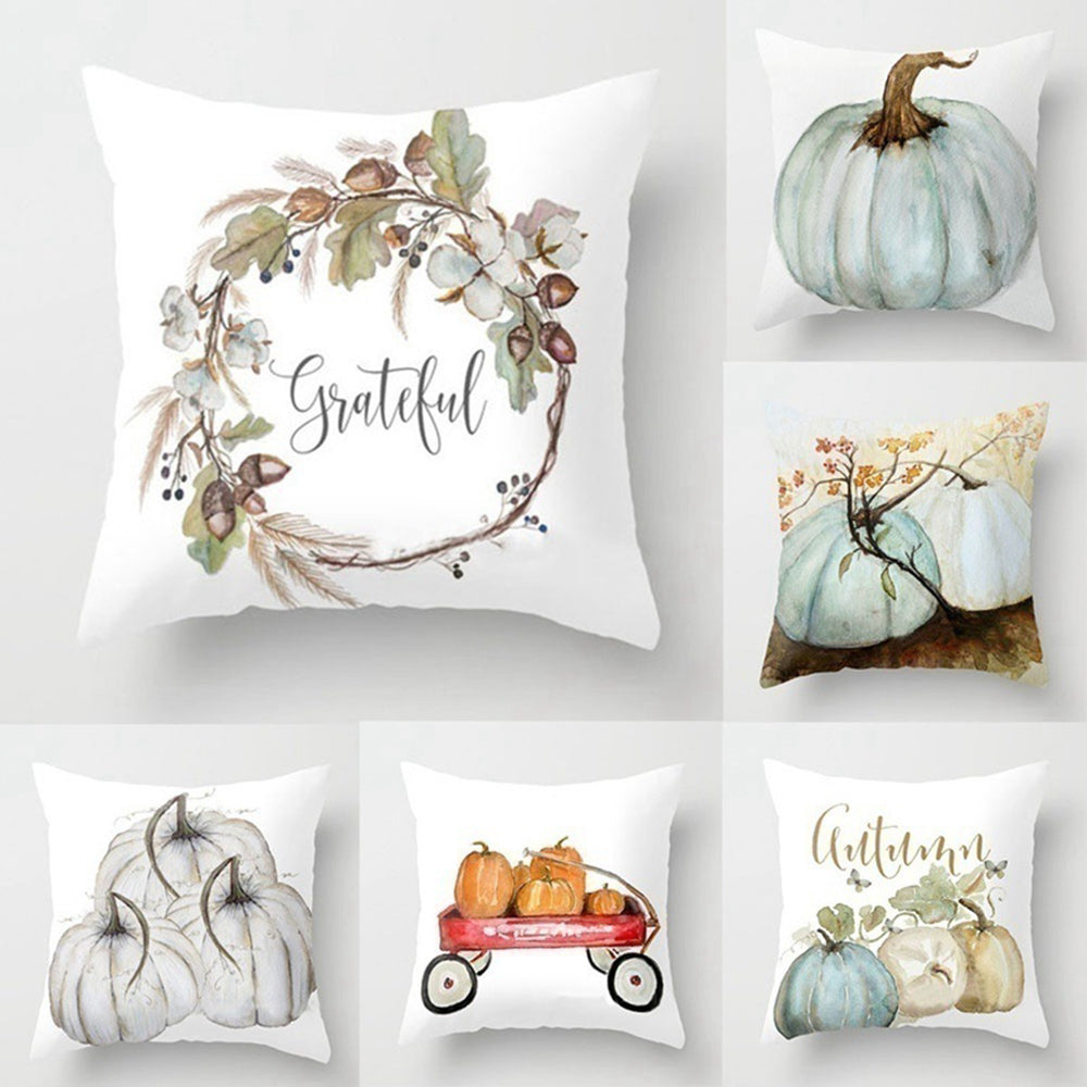 1PC 17 Inch Halloween Watercolor Pumpkin