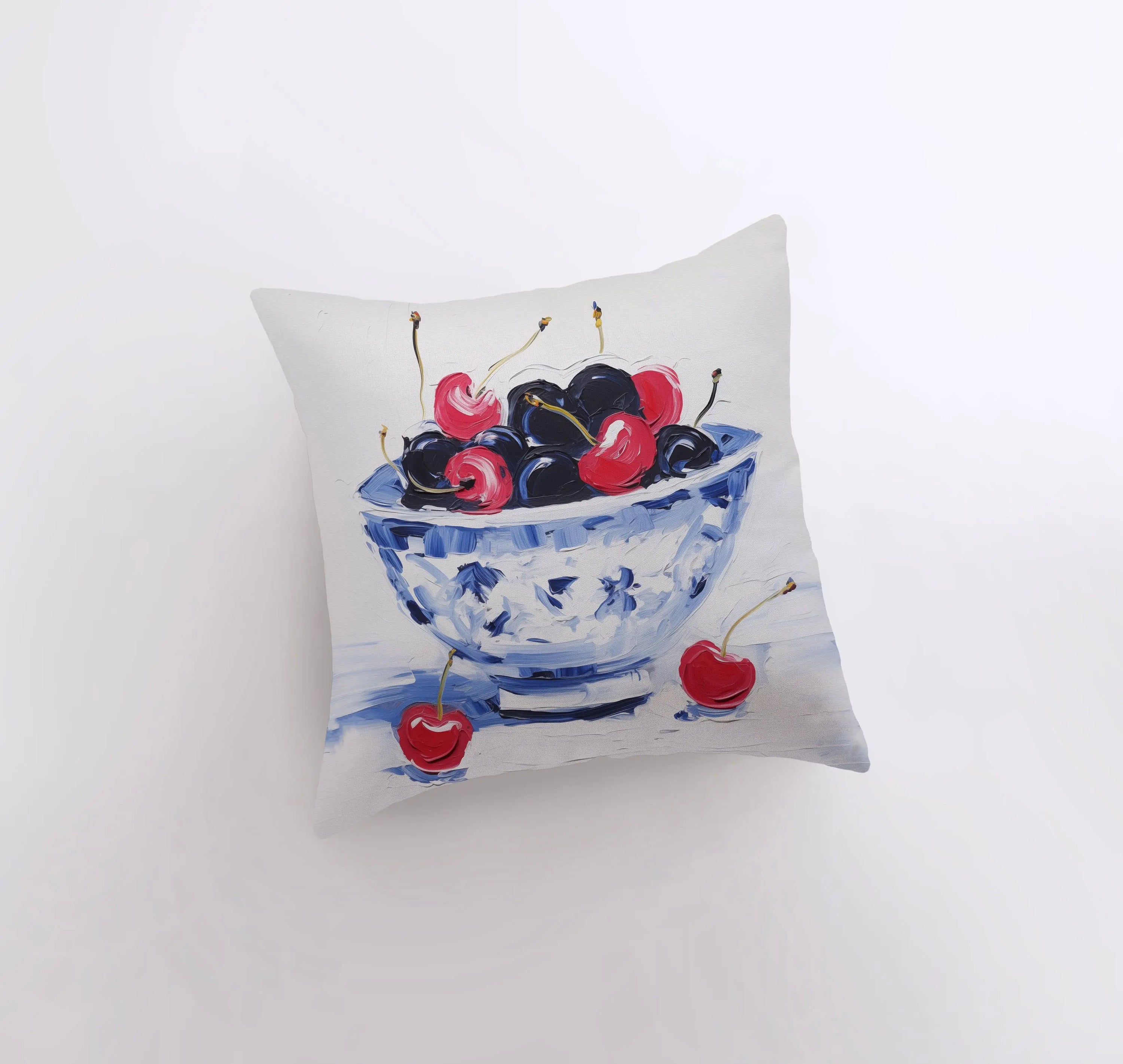 Cherry Bowl Pillow