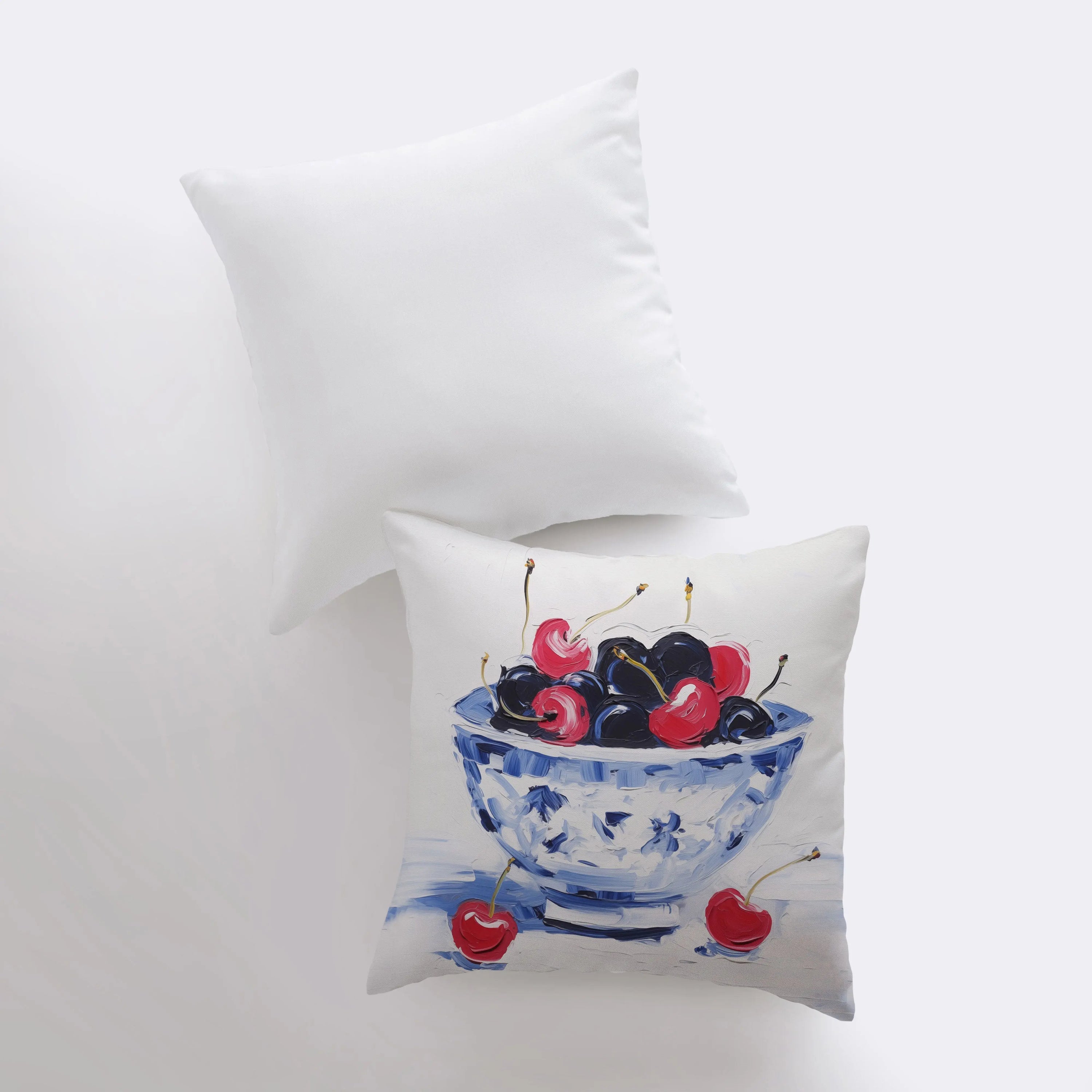 Cherry Bowl Pillow