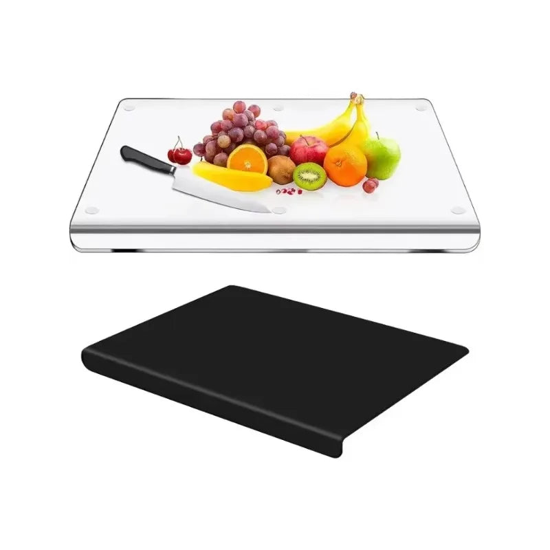 Acrylic Cutting Board with Counter Lip