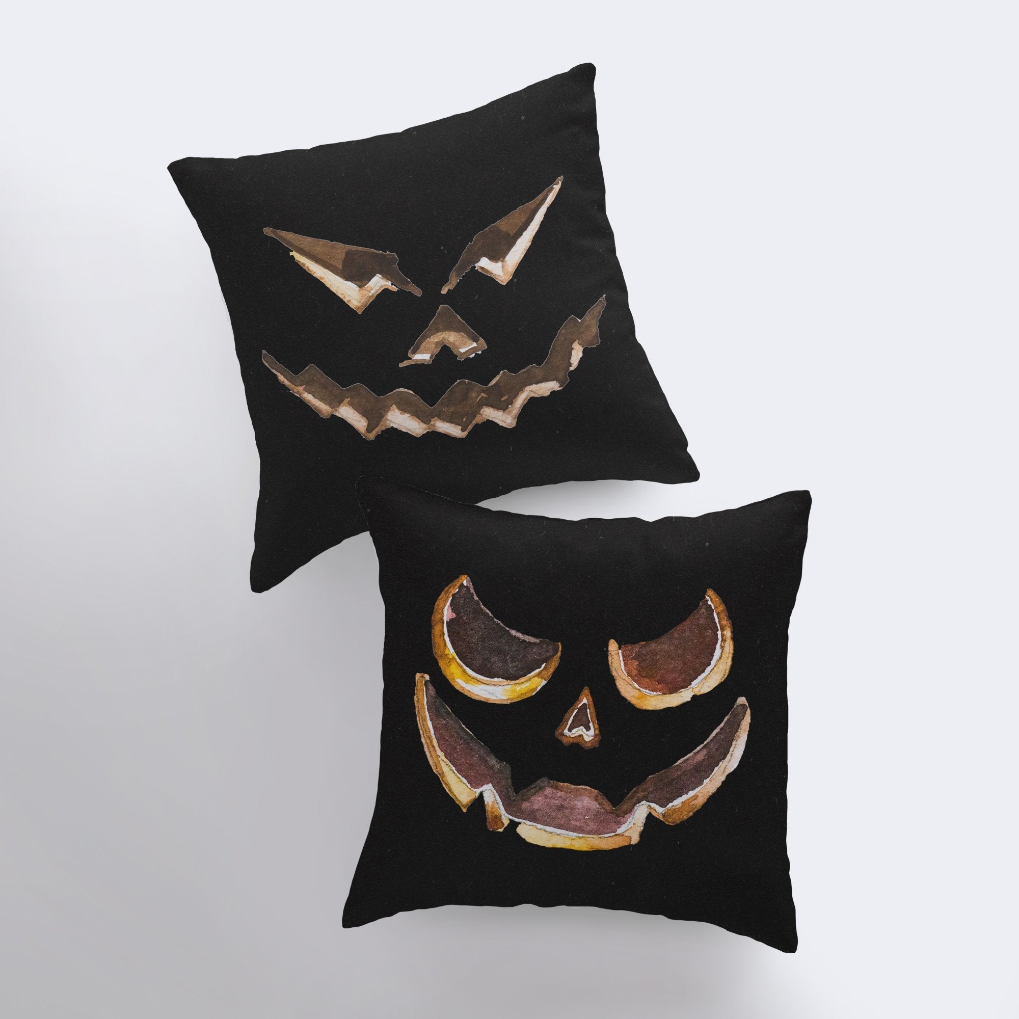 Spooky Jack O Lantern Pillow